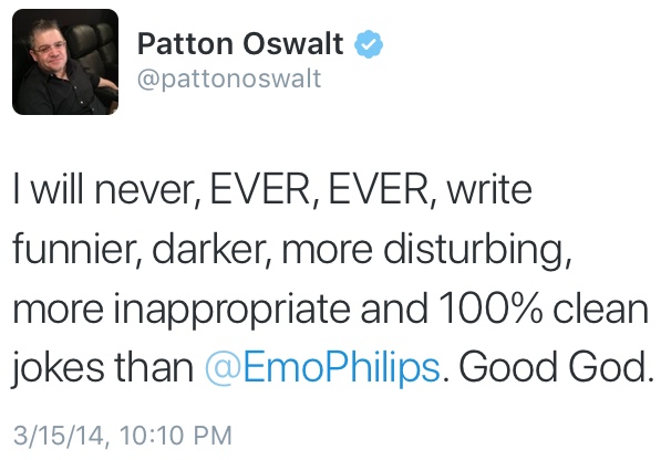 Quote from Patton Oswalt