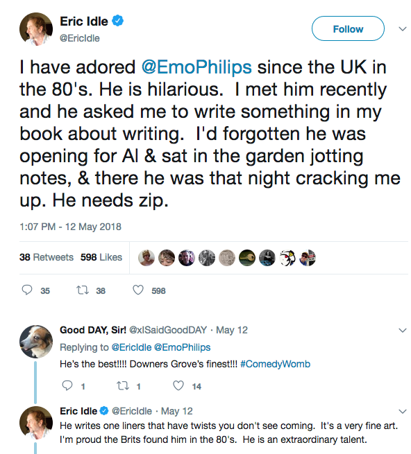 Eric Idle quote